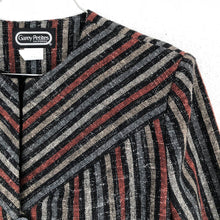 Load image into Gallery viewer, Striped Short Jacket