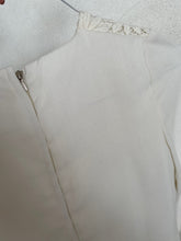 Load image into Gallery viewer, Short White Lace A-Line Dress