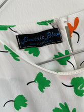 Load image into Gallery viewer, White Floral Print Summer Dress