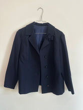 Load image into Gallery viewer, Navy Blue Wool Jacket