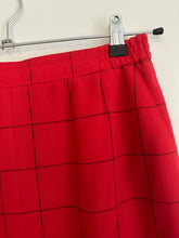 Load image into Gallery viewer, Red MIDI Skirt