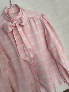 Pink Pussybow Shirt