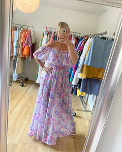 Floral Chiffon Dress