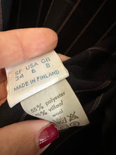 Load image into Gallery viewer, Navy Blue Belted Jacket