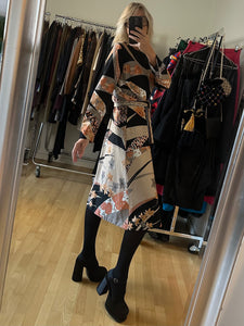 Polyester Print Dress