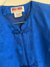 Load image into Gallery viewer, Blue Silk Shirt
