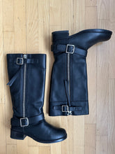 Load image into Gallery viewer, Black Biker Boots