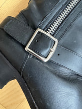 Load image into Gallery viewer, Black Biker Boots