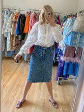 Load image into Gallery viewer, Acid Wash Denim Skirt