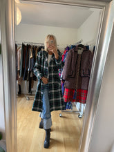 Load image into Gallery viewer, Checkered Wool Coat