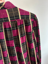 Load image into Gallery viewer, Checkered Tie Bow Shirt