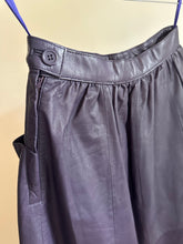 Load image into Gallery viewer, Midi Length Leather Skirt