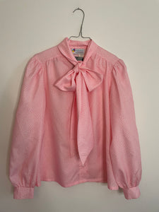 Pink Pussy Bow Shirt