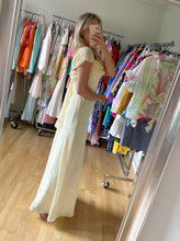 Load image into Gallery viewer, Pale Yellow Chiffon Dress