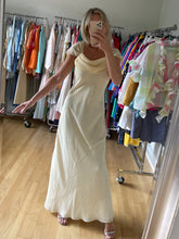 Load image into Gallery viewer, Pale Yellow Chiffon Dress