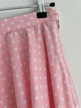 Load image into Gallery viewer, Pink Polka Dot Midi Skirt