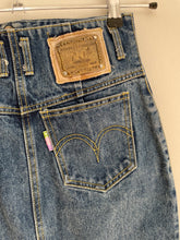 Load image into Gallery viewer, High Waist Denim Skirt