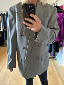 Grey Blazer Jacket