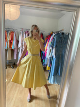 Load image into Gallery viewer, Pale Yellow Summer Dress