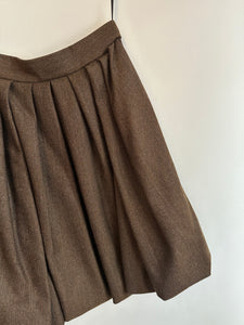 Ballon Wool Skirt