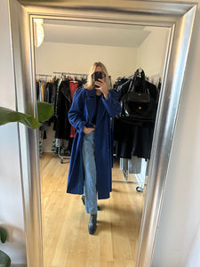 Blue Wool Coat