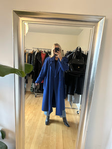 Blue Wool Coat