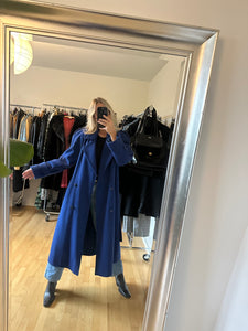 Blue Wool Coat