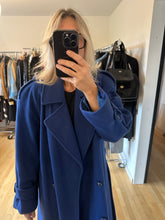 Load image into Gallery viewer, Blue Wool Coat