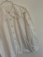 Load image into Gallery viewer, Cotton Lace Shirt