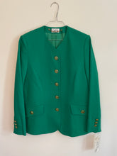 Load image into Gallery viewer, Green Wool Blazer