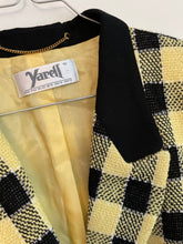 Load image into Gallery viewer, Checkered Wool Blazer