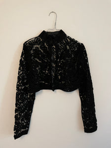 Black Lace Bolero