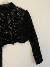 Load image into Gallery viewer, Black Lace Bolero