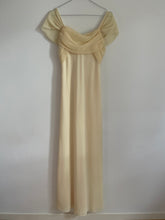 Load image into Gallery viewer, Pale Yellow Chiffon Dress