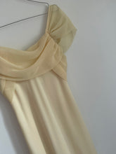 Load image into Gallery viewer, Pale Yellow Chiffon Dress