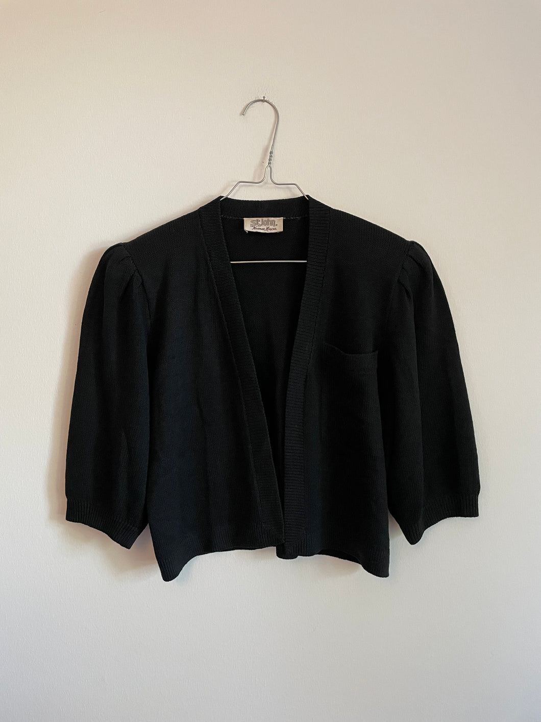 Black Knit Cardigan