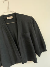 Load image into Gallery viewer, Black Knit Cardigan