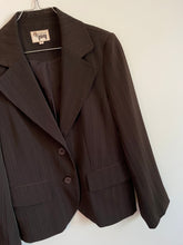 Load image into Gallery viewer, Brown Pinstripe Blazer