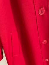 Load image into Gallery viewer, Red Trench Coat