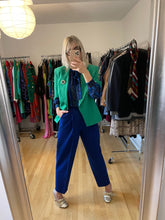 Load image into Gallery viewer, Blue 80s Pure Wool Pants