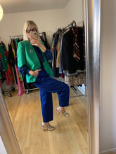 Load image into Gallery viewer, Blue 80s Pure Wool Pants