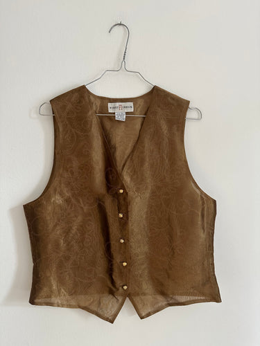 Semi Sheer Waistcoat