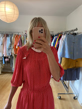 Load image into Gallery viewer, Red Polka Dot Dress