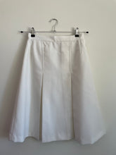 Load image into Gallery viewer, White 70s Skirt