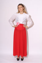 Load image into Gallery viewer, Red Maxi Skirt