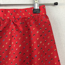 Load image into Gallery viewer, Red Print Skirt