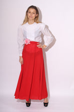 Load image into Gallery viewer, Red Maxi Skirt