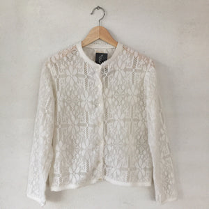 Lace Knit Cardigan 60s