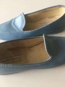 Baby Blue Loafers