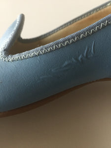 Baby Blue Loafers